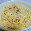 ハチそば粉の作ってみた!投稿(コーンスープの素で!クリームパスタ)