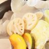 【超簡単!ワンパン・ダイエットレシピ】豚肉と根菜の塩麹蒸しの工程2