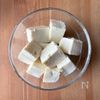 5分で完成！【豆腐の冷やし豆乳担々スープ】混ぜるだけ♩の工程1
