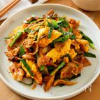 『具だくさん☆豚キムチ炒め』簡単♪ご飯にもおつまみにも合う！