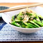 【レンジで簡単】シャキシャキ小松菜の旨味おひたし