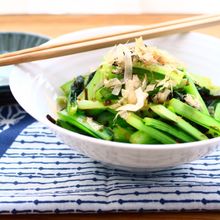 【レンジで簡単】シャキシャキ小松菜の旨味おひたし