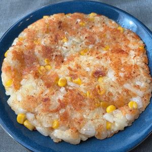 mi♡の作ってみた!投稿(【とうもろこしの和風チーズガレット】チーズカリッ香ばしい♬︎)