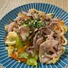 楽ラク手抜キッチン🐶🐾の作ってみた!投稿(調味料2つで作れる!簡単焼きうどん)