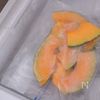 かぼちゃとコーンのミルクスープの下準備