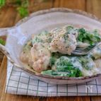＊ブロッコリーと鶏肉のチーズクリーム煮＊