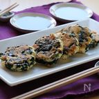 わかめと豆腐のチヂミ