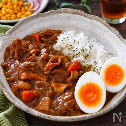 レンジ13分！ワンボウル簡単ポークカレー