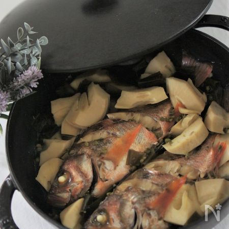 メバルと筍の煮つけ ストウブ料理 By Manngo 河野ひとみ レシピサイト Nadia ナディア プロの料理家のおいしいレシピ
