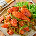 【ウインナーとピーマンのケチャップカレー炒め】簡単で大人気♪