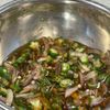 夏の揚げ出し豆腐♪オクラの香味だれの工程1