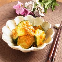 味噌ごまズッキーニ