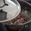 きのこの旨味たっぷり♪【ふわとろ親子丼】の工程3