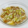 レンジで簡単！旨だれ豚とレタスの和え麺の工程3
