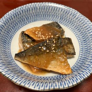 りんごの作ってみた!投稿(さばの甘辛ごま照り焼き#お魚が好きになるレシピ♪)