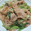 よっこの作ってみた!投稿(豚こま肉と小松菜のまろやかオイスター炒め)