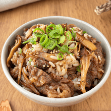 【牛ごぼうと舞茸の混ぜごはん】じゅわっと香るバター醤油