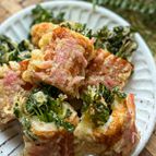 豆苗たっぷり《紅しょうが♡ちくわ天》