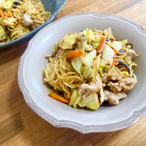 ゆかりの作ってみた!投稿(【塩焼きそば】ほったらかし＆10分で完成！)
