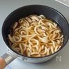ねぎカニカマあんかけうどんの工程3