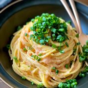 和えるだけ♪いちばん美味しい！たらこパスタ