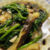 ヴェルの作ってみた!投稿(とろとろ茄子とほうれん草のうま塩ダレ炒め🤩🍆)