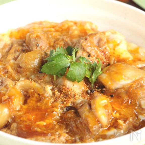 親子丼（動画あり）