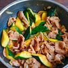 ズッキーニと豚肉のスタミナ旨ぽん味噌炒めの工程5