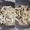 ひき肉ときのこのワンパンスパゲッティの工程2