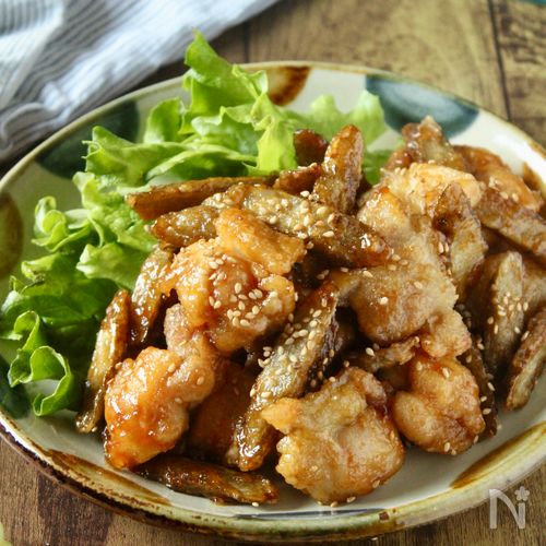 カリッジュワ〜！【チキンチキンごぼう】懐かしの給食メニュー