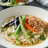 何度も作りたくなる♡『旬野菜の肉味噌旨だれそうめん』