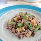 うちの大人気！牛肉わさび醤油§3分クッキング