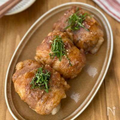 テレビで大反響！【焼かない肉巻きおにぎり】