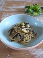 菊芋と海苔のわさび酢醤油和え