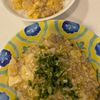 はちわれの作ってみた!投稿(【ふわたま麻婆豆腐丼】水切り不要！包丁まな板いらず)