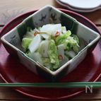 白菜と大根の浅漬け