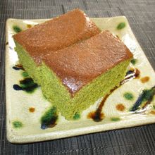 炊飯器で宇治抹茶カステラ