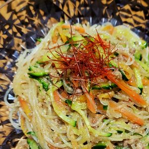 ヴェルの作ってみた!投稿(【ひき肉の担々春雨サラダ】家族に人気のリピおかず)