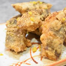 爽やかな香り♪鯛の柚子唐揚げ