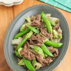 パパッと10分！牛肉とレタスのオイスター炒め