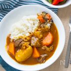 【圧力鍋レシピ】とろとろ牛すじカレー（市販のルウ不要）