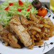 豚のスティック生姜焼き・韓国風。