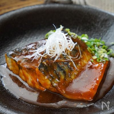 調味料3つで！【サバの味噌煮】