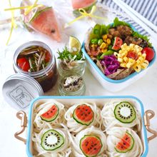 トマトそうめん弁当【ちょびカワJK弁当・可愛いお弁当】