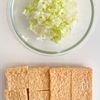 やみつき♡厚揚げの長ねぎ甘酢てり焼きの工程1