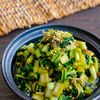 ご飯のお供に!!小松菜とみょうがのさっぱり旨ぽん漬け