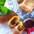発酵なし＊食パンとレトルトで簡単に作れるチーズinカレーパン