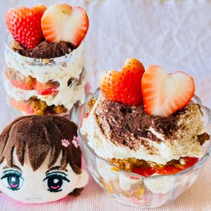 すみの作ってみた!投稿(【ヨーグルトホイップで♪】簡単ヘルシーティラミス)