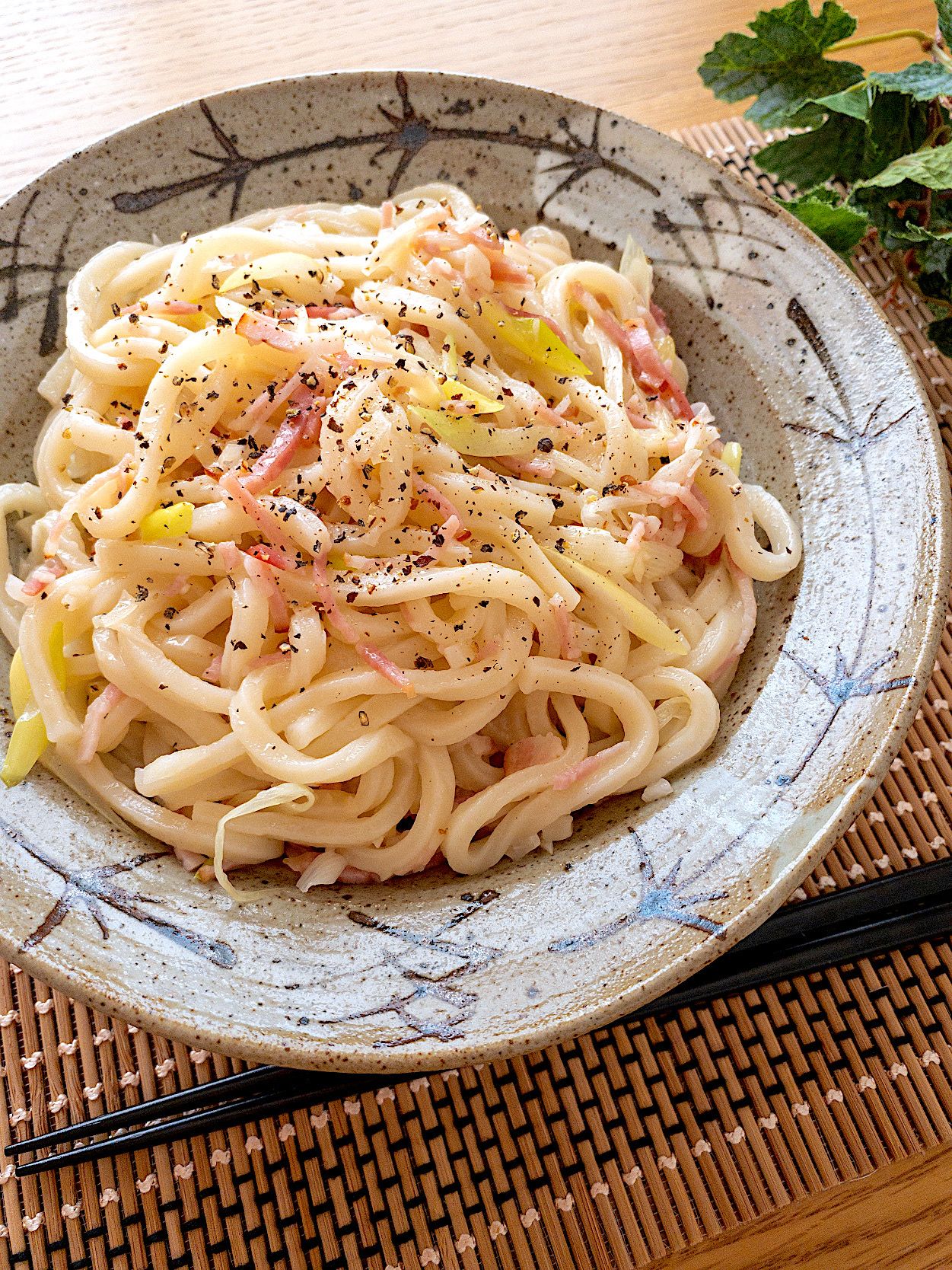 味付け白だしのみでめちゃ旨 和風うどんペペロン レシピサイトnadia