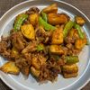 みーの作ってみた!投稿(牛肉と春野菜のカレー炒め)